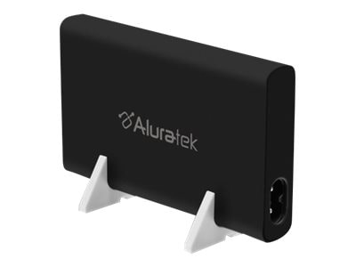 Aluratek Universal AC Adapter with Type-C and QC 3.0 Multi USB Ports - powe