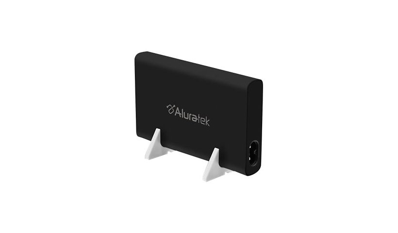 Aluratek Universal AC Adapter with Type-C and QC 3.0 Multi USB Ports - power adapter