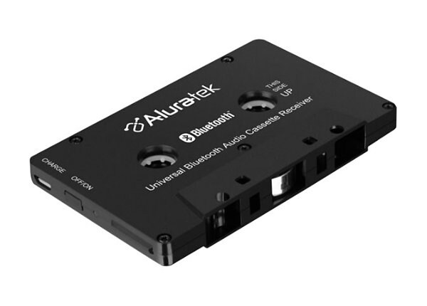 Aluratek Universal Bluetooth Audio Cassette Receiver - car cassette adapter