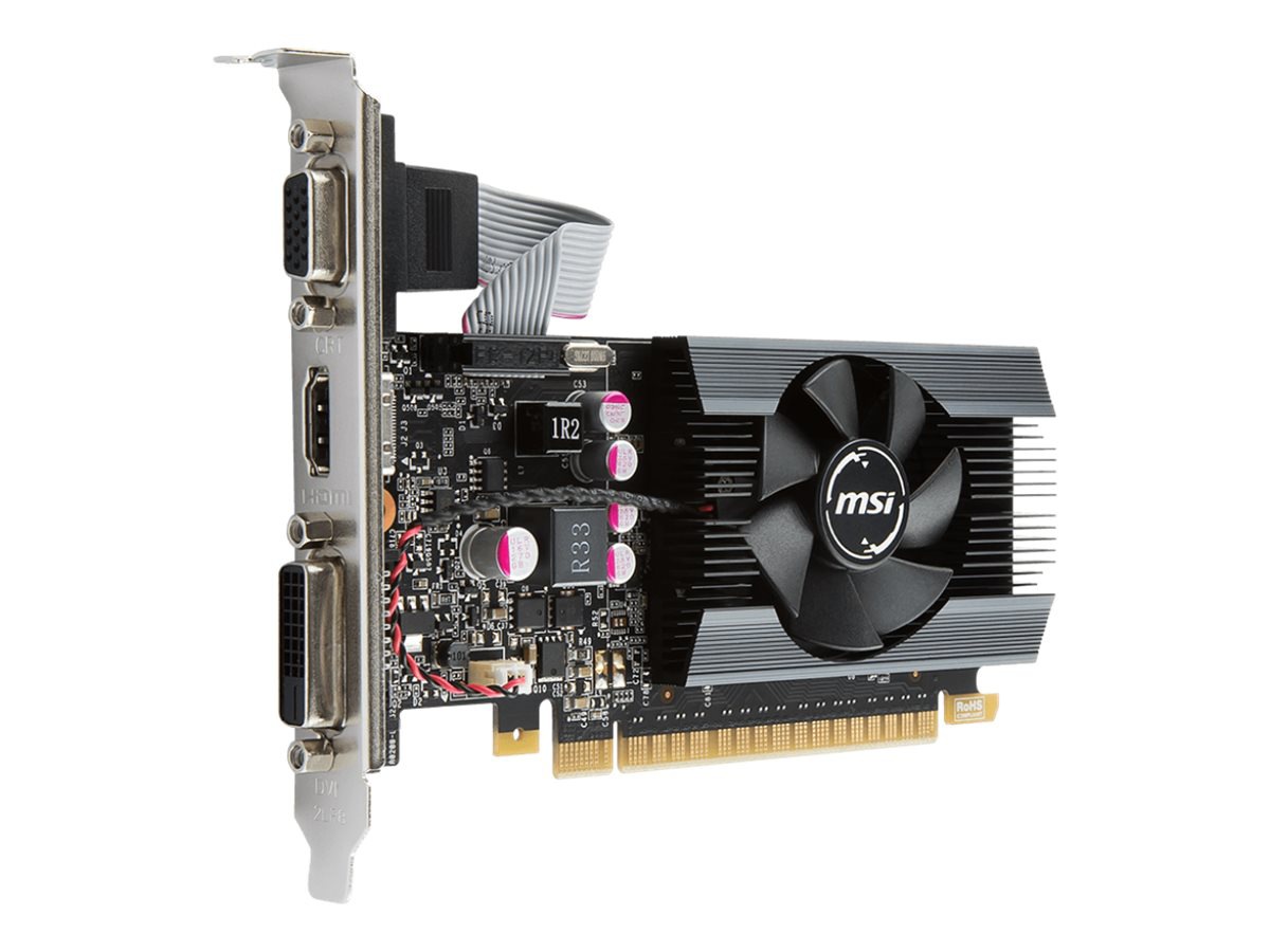 MSI GT 710 2GD5 LP - graphics card - GF GT 710 - 2 GB