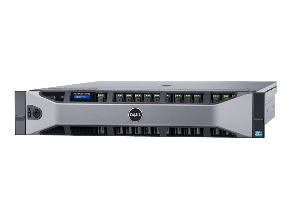 Dell PowerEdge R730 - rack-mountable - Xeon E5-2620V4 2.1 GHz - 16 GB - 300 GB
