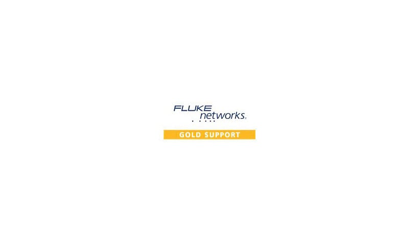 Fluke Networks Gold Support extended service agreement - 1 year