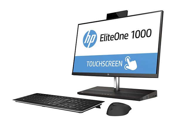 HP EliteOne 1000 G1 - all-in-one - Core i5 7500 3.4 GHz - 8 GB - 256 GB - LED 23.8" - US