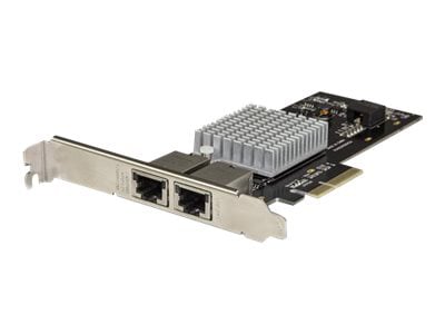 StarTech.com Dual Port 10G PCIe Network Adapter Card Intel-X550AT 10GBASE-T PCI Express 10GbE NIC