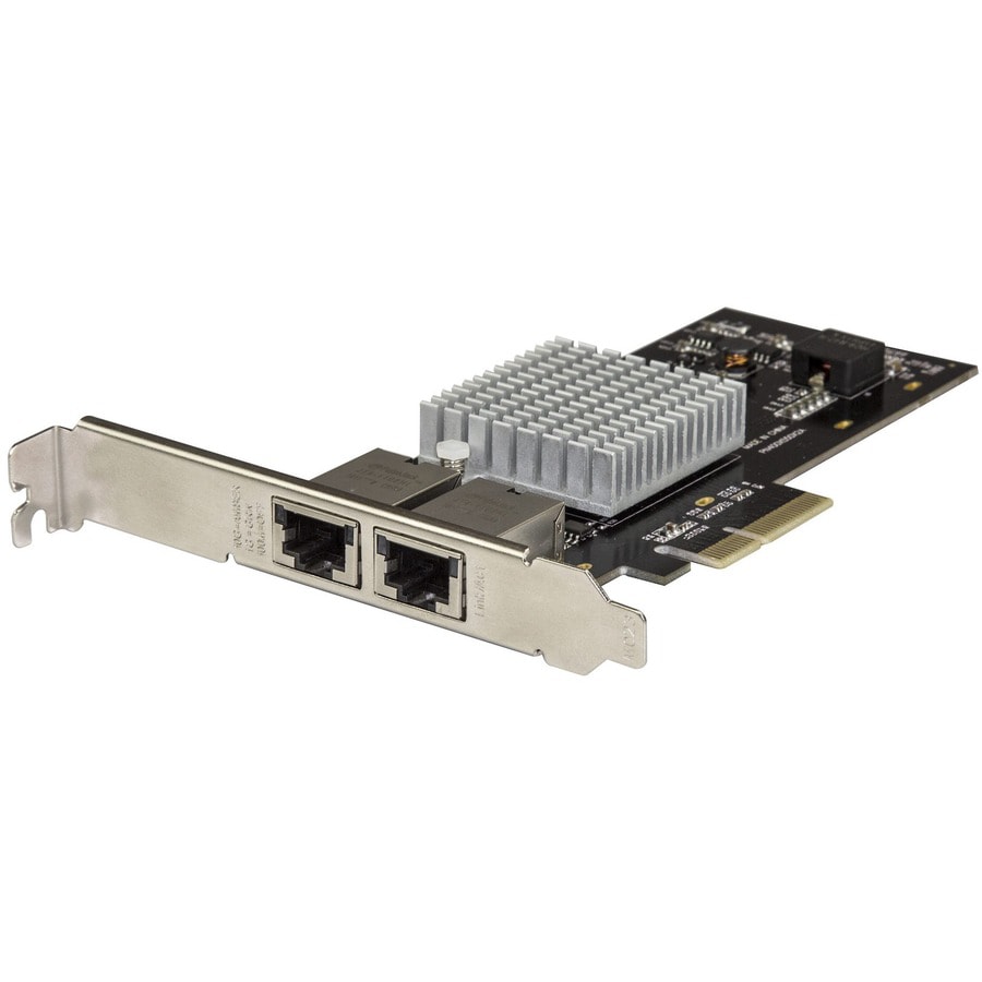 StarTech.com Dual Port 10G PCIe Network Adapter Card - Intel
