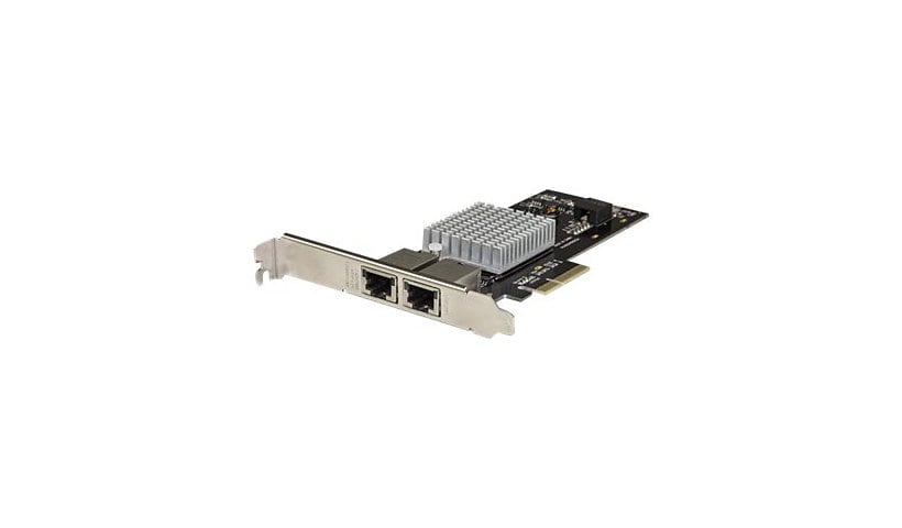 StarTech.com Dual Port 10G PCIe Network Adapter Card Intel-X550AT 10GBASE-T PCI Express 10GbE NIC