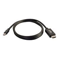 C2G 3ft Mini DisplayPort to HDMI Cable - Mini DP to HDMI Adapter Cable - M/M