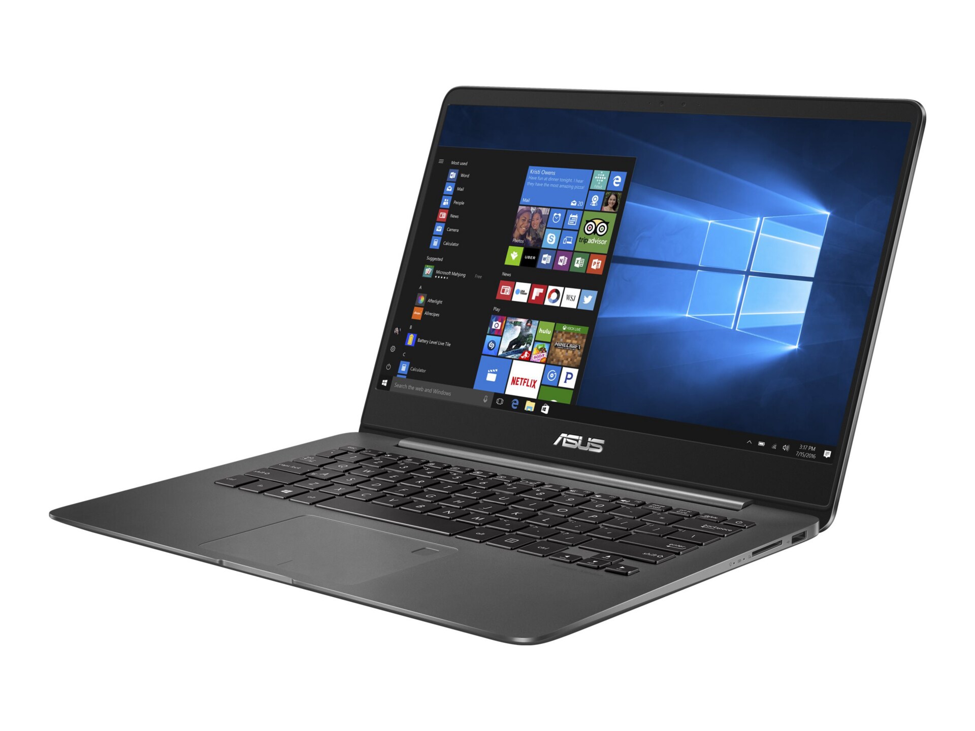 ASUS Zenbook UX430UA DH74 - 14" - Core i7 8550U - 16 GB RAM - 512 GB SSD