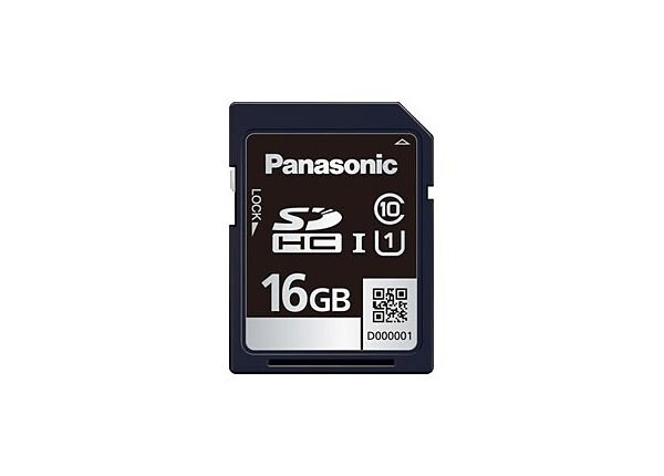 Panasonic RP-SDB16GB1K - flash memory card - 16 GB - SDHC UHS-I