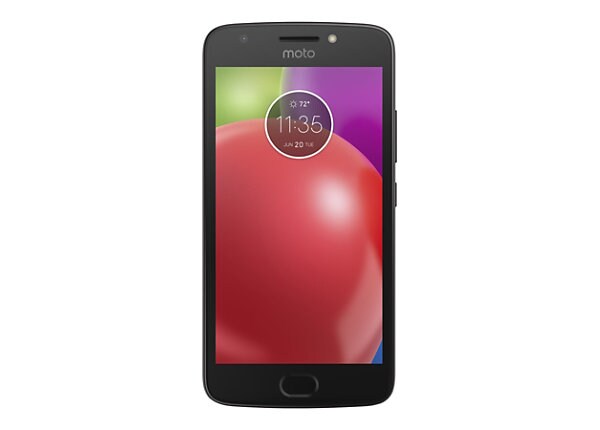 Motorola Moto E4 - licorice black - 4G LTE - 16 GB - CDMA / GSM - smartphone
