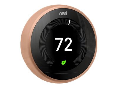 Nest Learning Thermostat 3rd generation - thermostat - 802.11b/g/n, Bluetoo
