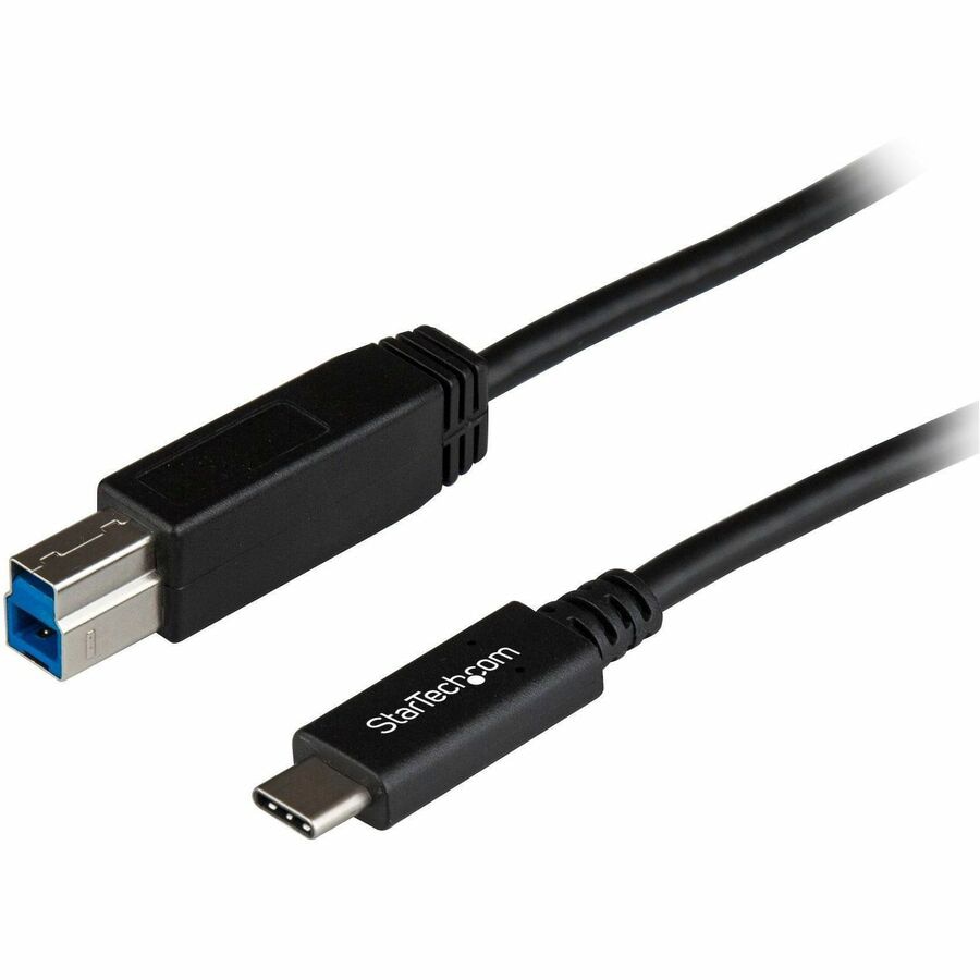 StarTech.com 3.3ft (1m) USB-B to USB-C Cable, USB 10Gbps, Data Cord, USB 3.