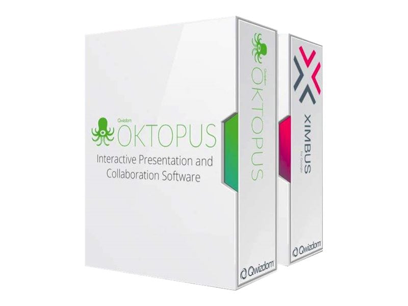 InFocus Qwizdom Software Bundle - box pack (1 year) - 1 teacher, up to 40 students/devices