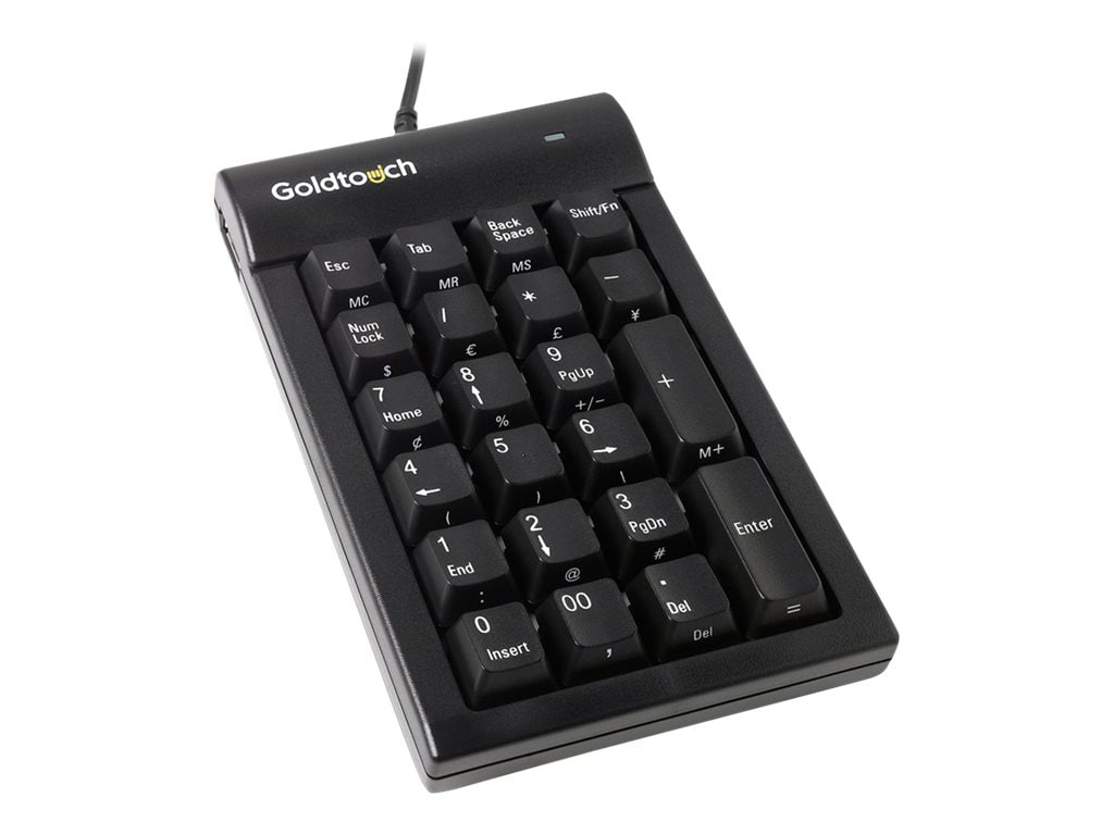Goldtouch USB Numeric Keyboard - keypad - black