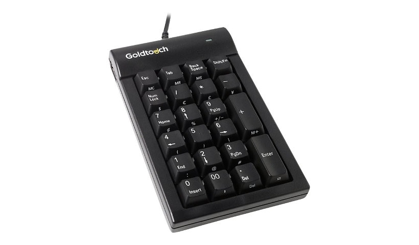Goldtouch USB Numeric Keyboard - keypad - black