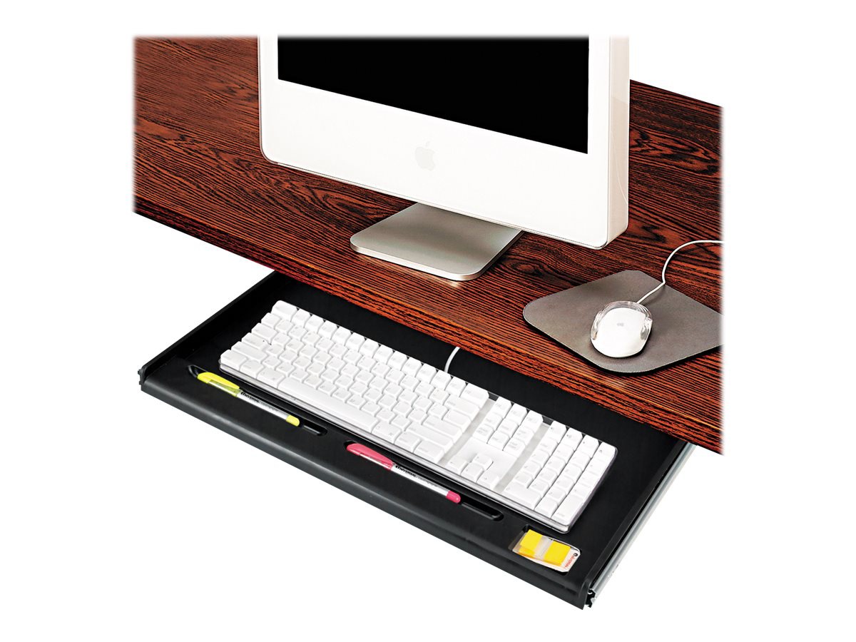 Innovera keyboard drawer with wrist pillow