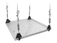 Chief 2'x2' Suspended Ceiling Tile Replacement Kit - White mounting compone