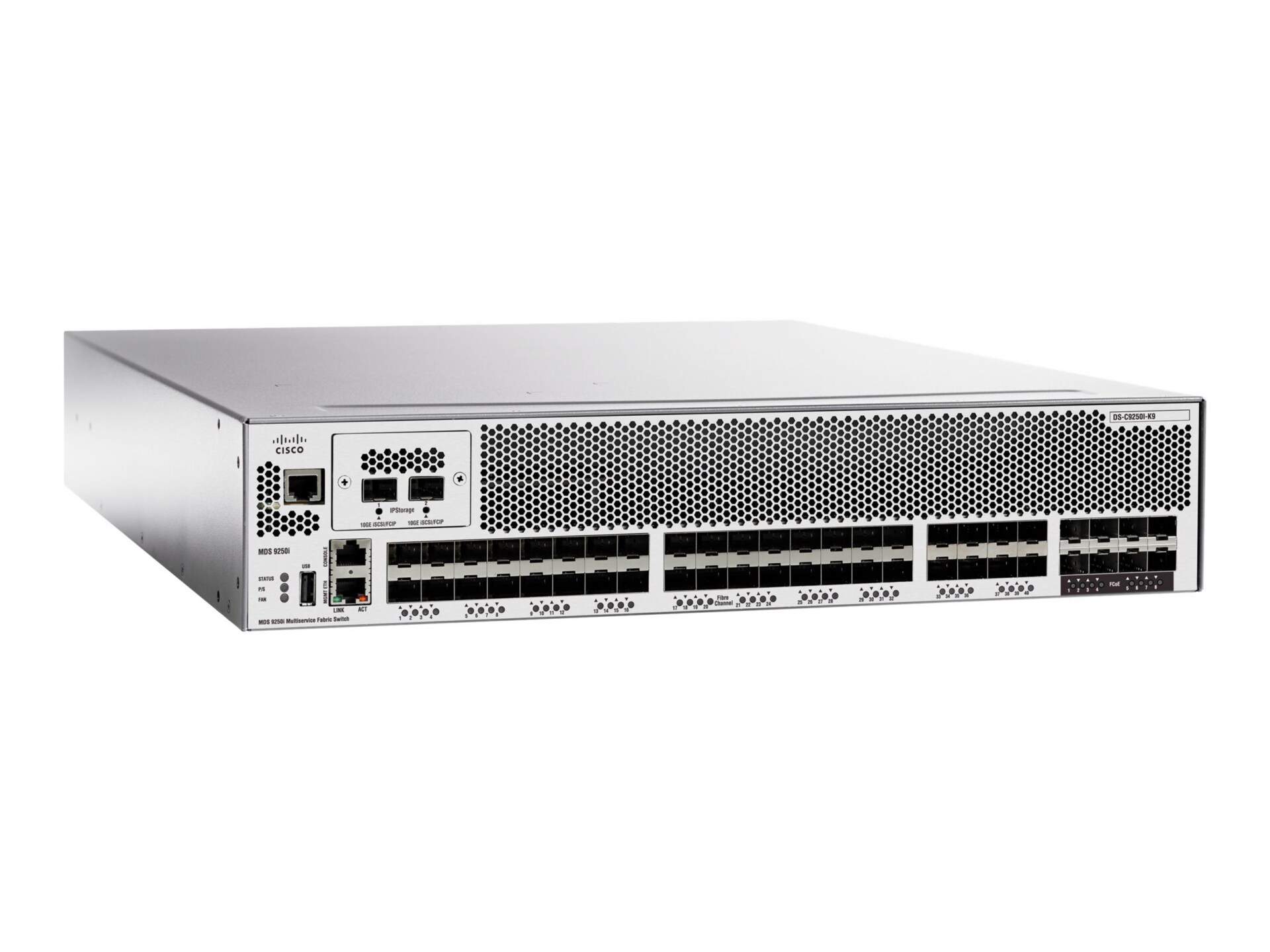 Cisco MDS 9250i Multiservice Fabric Switch - switch - 30 ports - rack-mount