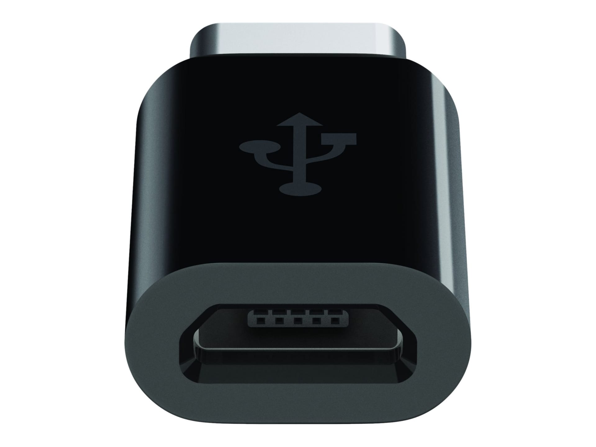 Belkin 12W USB-C to Micro-USB Type B Adapter - 480 Mbps - F/M - 0.9in/22cm - Black