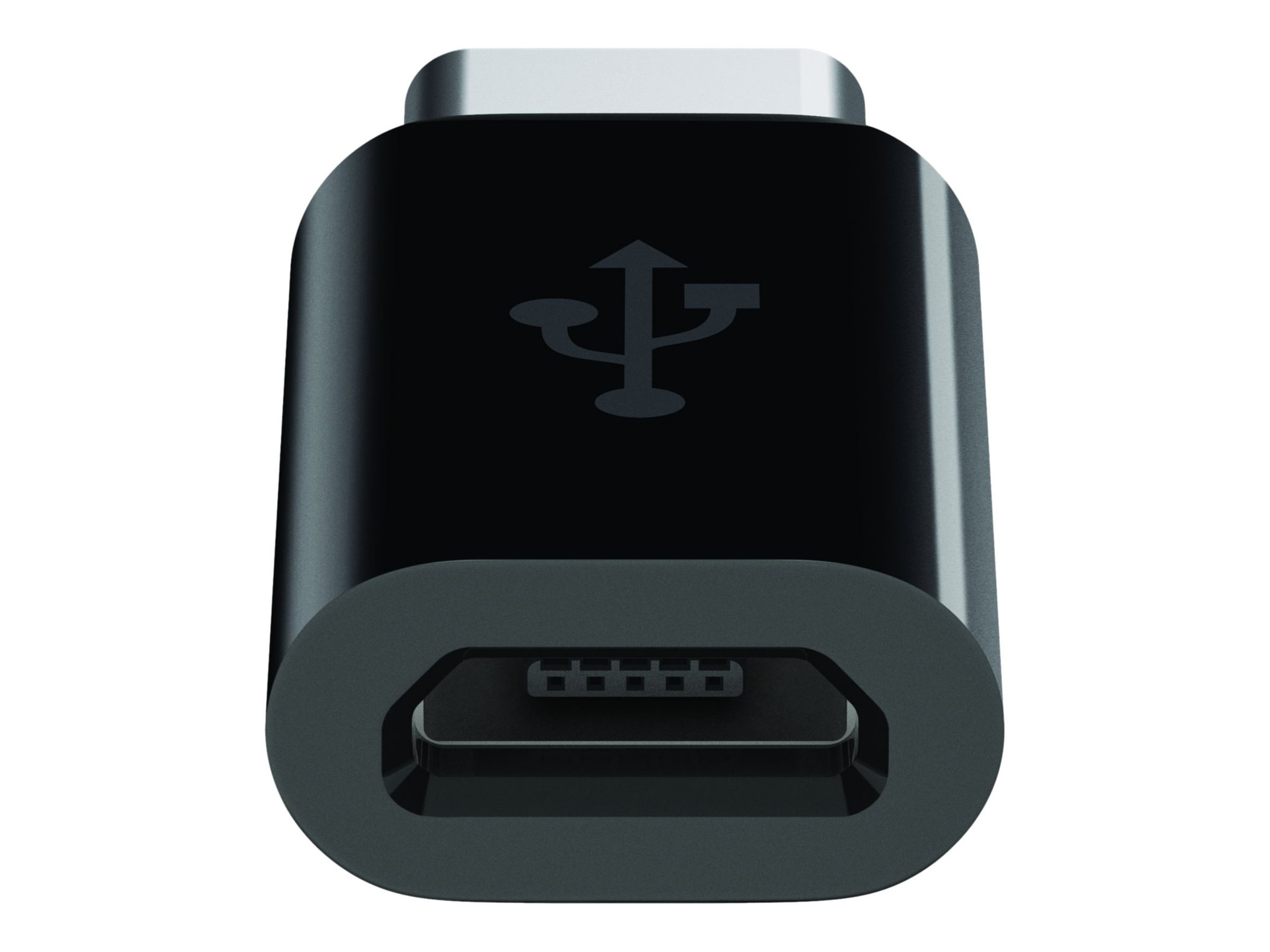 Belkin 12W USB-C to Micro-USB Type B Adapter - 480 Mbps - F/M - 0.9in/22cm - Black