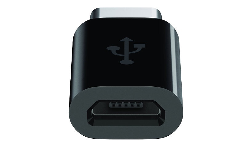 Belkin 12W USB-C to Micro-USB Type B Adapter - 480 Mbps - F/M - 0.9in/22cm - Black