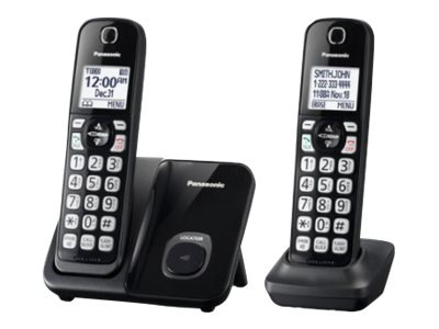 Panasonic KX-TGD512B - cordless phone with caller ID/call waiting + additio