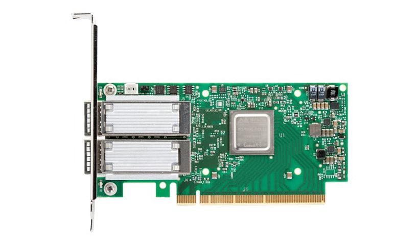NVIDIA ConnectX-5 EN - adaptateur réseau - PCIe 3.0 x16 - 100 Gigabit QSFP28 x 2