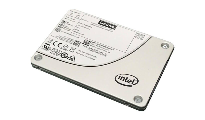 Intel S4500 Enterprise Entry G3HS - solid state drive - 480 GB - SATA 6Gb/s