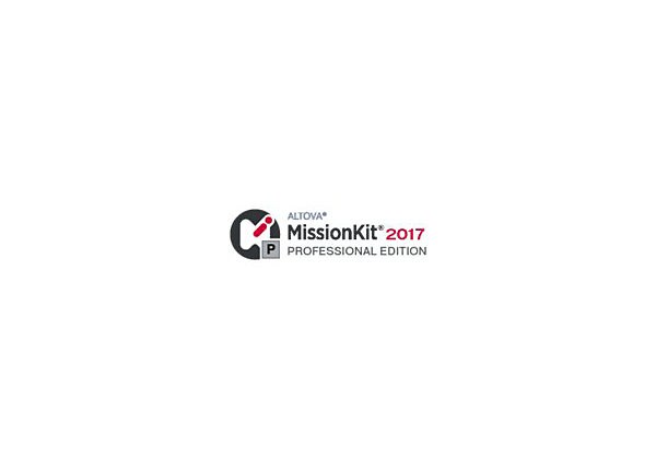 Altova MissionKit 2017 Professional Edition - license - 1 concurrent user