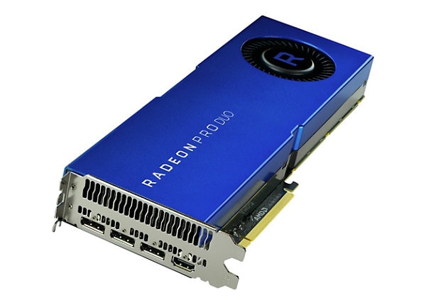 Radeon Pro Duo - graphics card - 2 GPUs - Radeon Pro Duo - 32 GB
