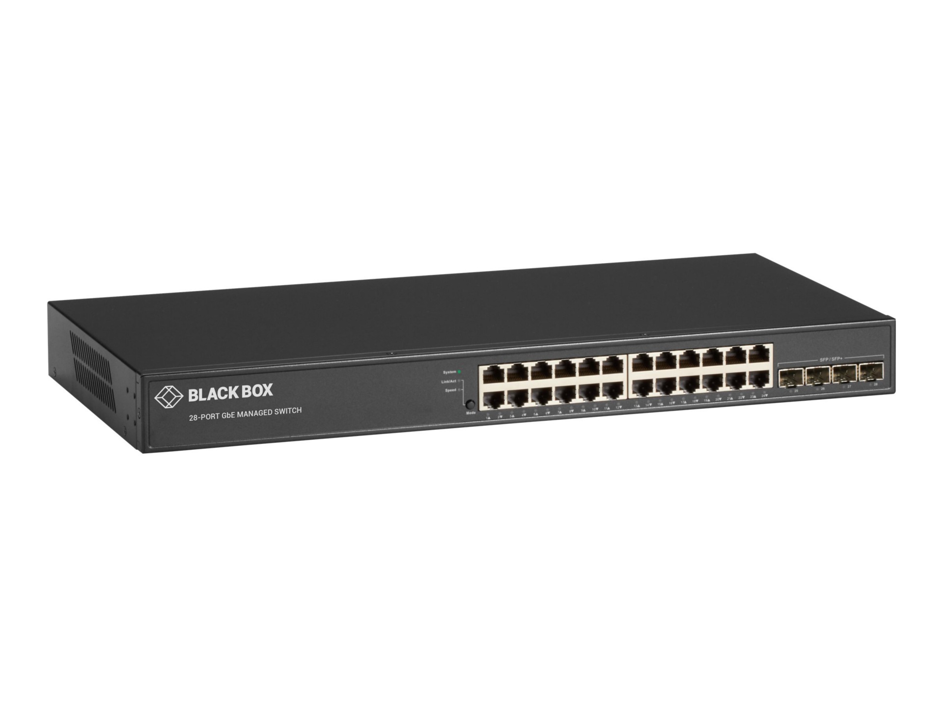 Thumbnail 2 of 2 for Black Box - switch - 28 ports - managed - rack-mountable
