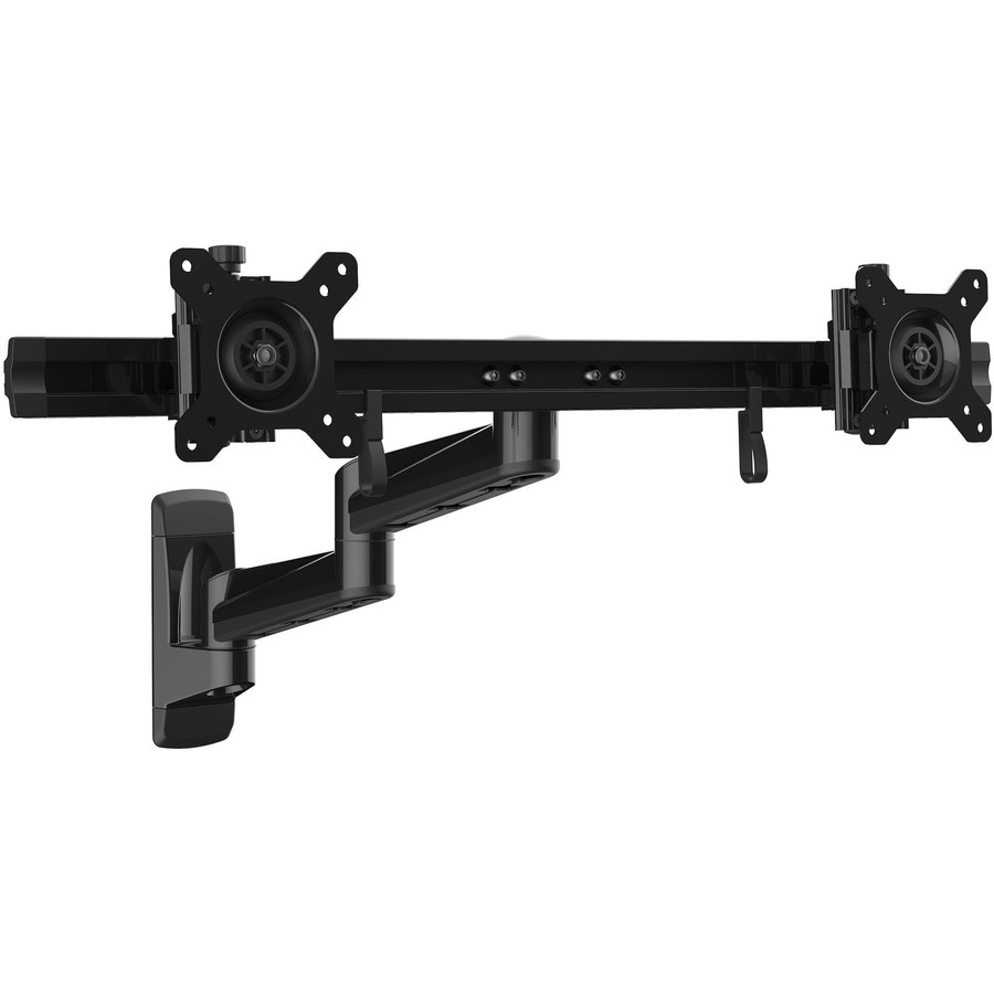 StarTech.com Wall Mount Dual Monitor Arm, Articulating Ergonomic VESA Wall