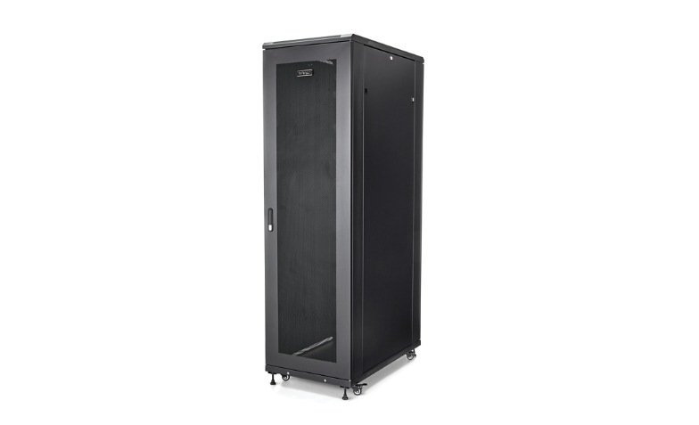 Startech Com 42u Server Rack Cabinet Equipment Rack 36in Deep Enclosure Rk4236bkb Racks Enclosures Cdw Com