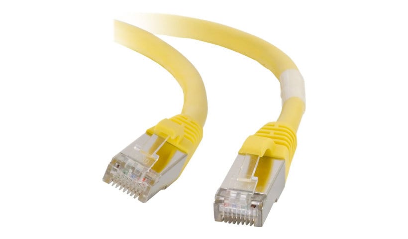 C2G 50ft Cat5e Snagless Shielded (STP) Ethernet Network Patch Cable - Yello