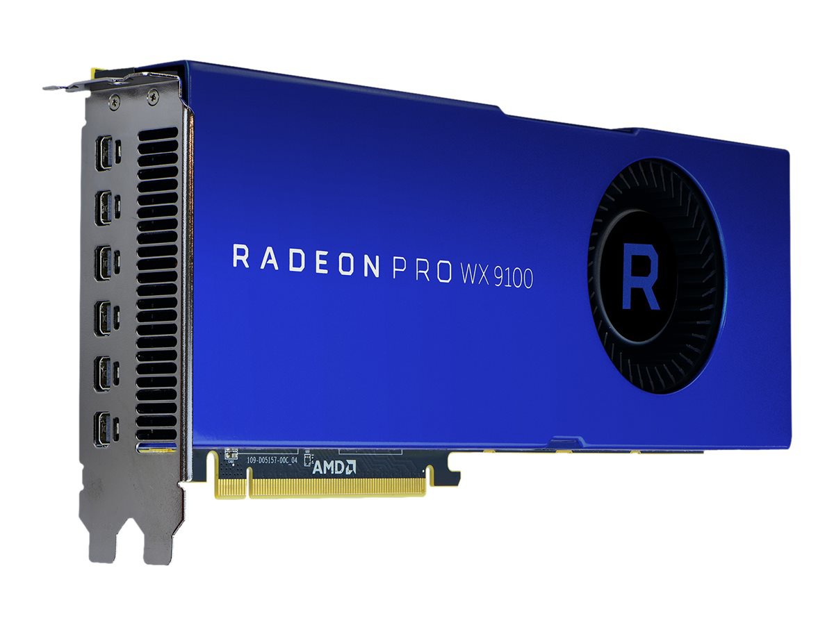 AMD Radeon Pro WX 9100 - graphics card - Radeon Pro WX 9100 - 16 GB