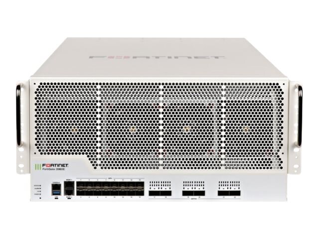 Fortinet FortiGate 3960E - Enterprise Bundle - security appliance - with 5 years FortiCare 24X7 Comprehensive Support +