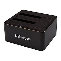 StarTech.com Dual Bay SATA HDD Docking Station for 2.5 3.5in HDD - USB 3.0