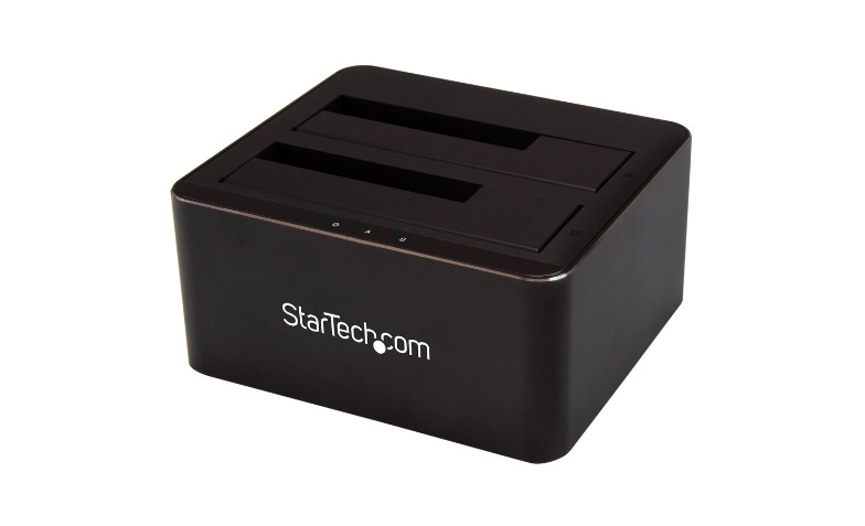 Dual-Bay USB to SATA Hard Drive Docking Station