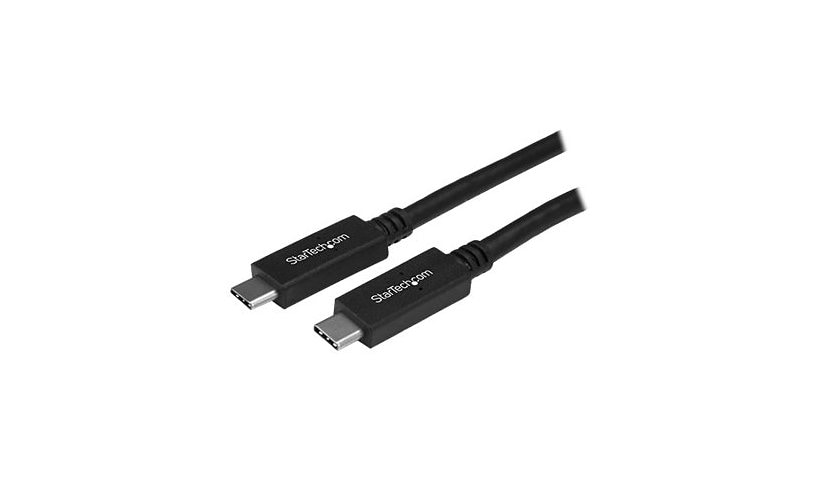 StarTech.com 1m 3 ft USB C to USB C Cable - M/M - USB 3.0 (5Gbps) - USB Type C Cable - USB C Charging Cable