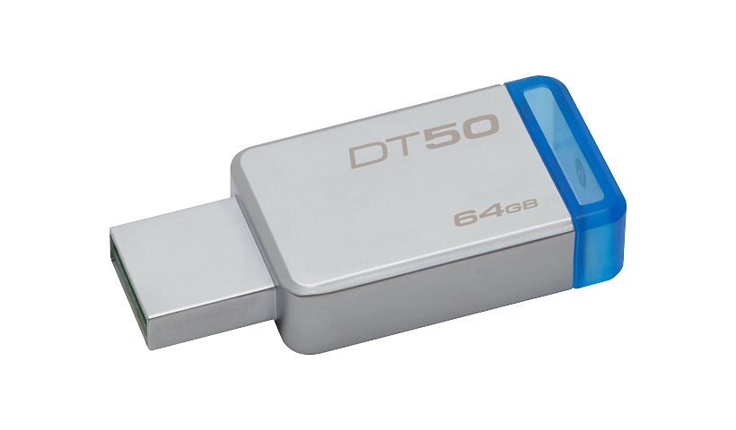 Kingston DataTraveler 50 - clé USB - 64 Go