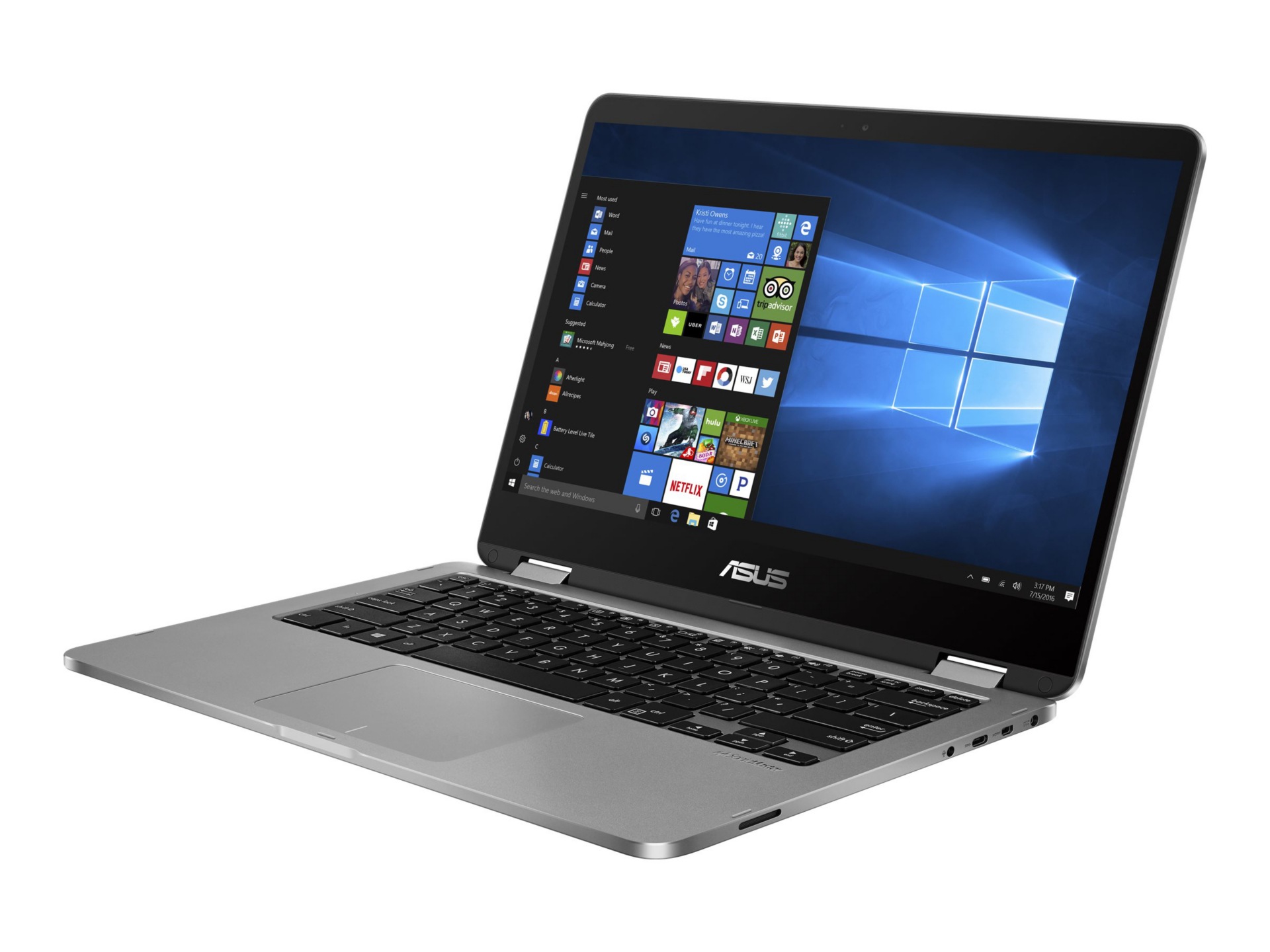 ASUS VivoBook Flip 14 TP401CA DHM6T - 14" - Core m3 7Y30 - 4 GB RAM - 128 GB SSD