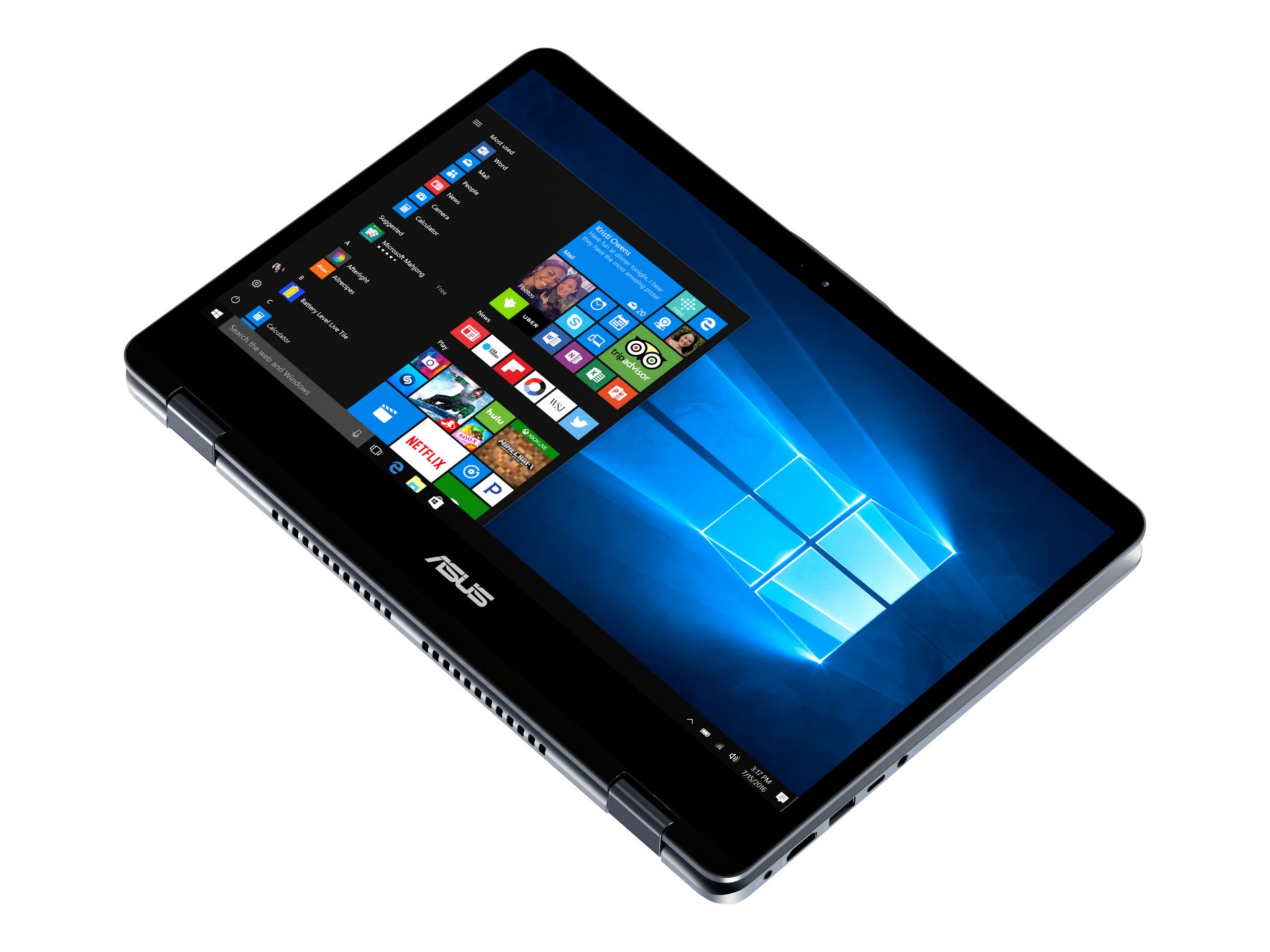ASUS VivoBook Flip 14 TP410UA DB51T - 14" - Core i5 7200U - 6 GB RAM - 1 TB HDD