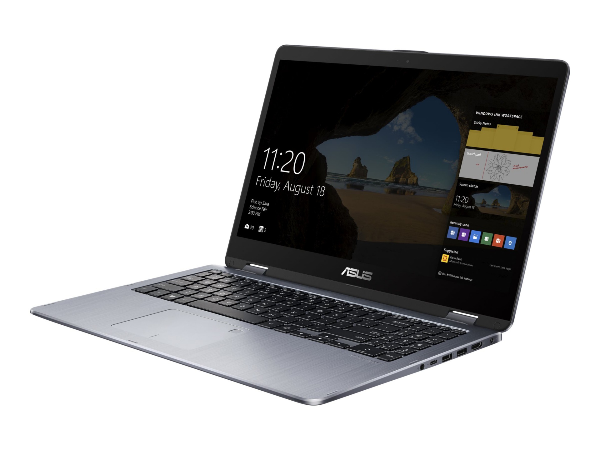 ASUS VivoBook Flip 15 TP510UA DH71T - 15.6" - Core i7 8550U - 8 GB RAM - 1 TB HDD