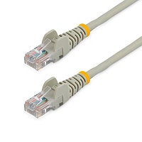 StarTech.com Cat5e Ethernet Cable 6 ft Gray - Cat 5e Snagless Patch Cable