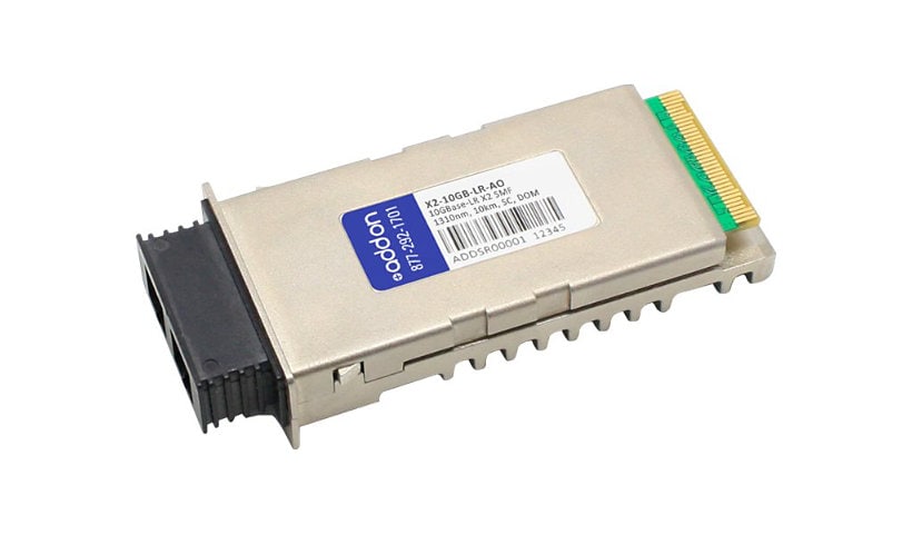 AddOn Cisco X2-10GB-LR Compatible X2 Transceiver - X2 transceiver module -