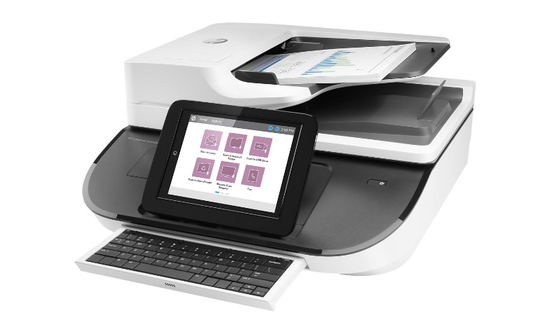 HP Digital Sender Flow 8500 fn2 Sheetfed Scanner - 600 dpi Optical