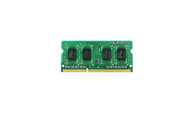 Synology - DDR3L - module - 4 GB - SO-DIMM 204-pin - 1866 MHz / PC3L-14900 - unbuffered