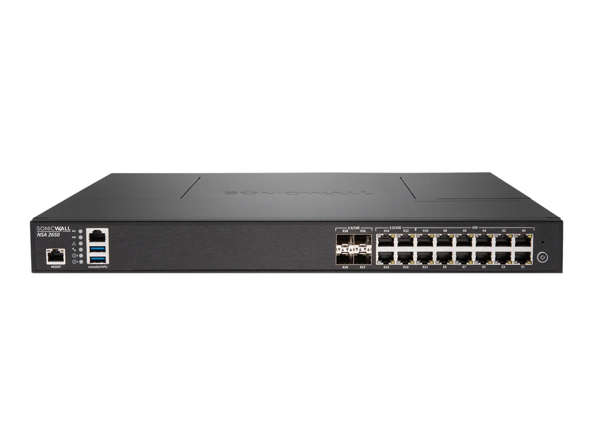 SonicWall NSa 2650 High Availability - security appliance - High Availabili