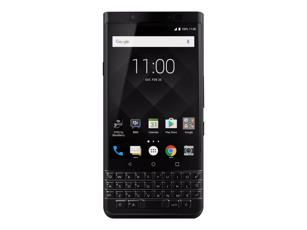 BlackBerry KEYone - Black Edition - noir - 4G - 64 Go - GSM - smartphone