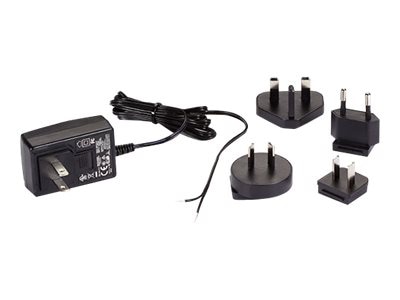 Black Box Wallmount Power Supply with Bare Leads 120-VAC/12-VDC - power adapter - 6 Watt